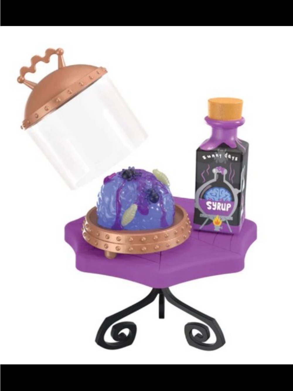 Purple Brain Potion Playset with Clear Dome - Kids Action Toy